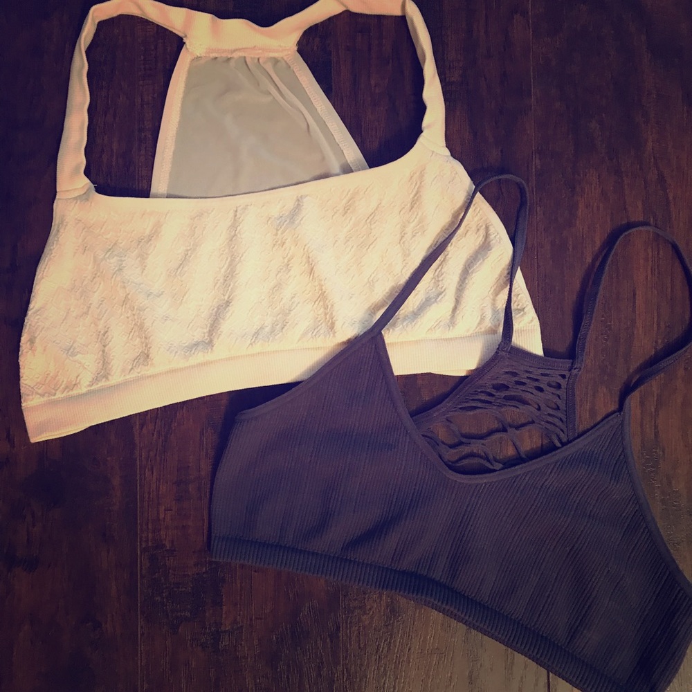 Lot 2 Free People Bralettes